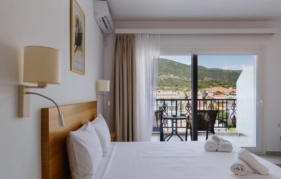 Double Room with City Mountain View