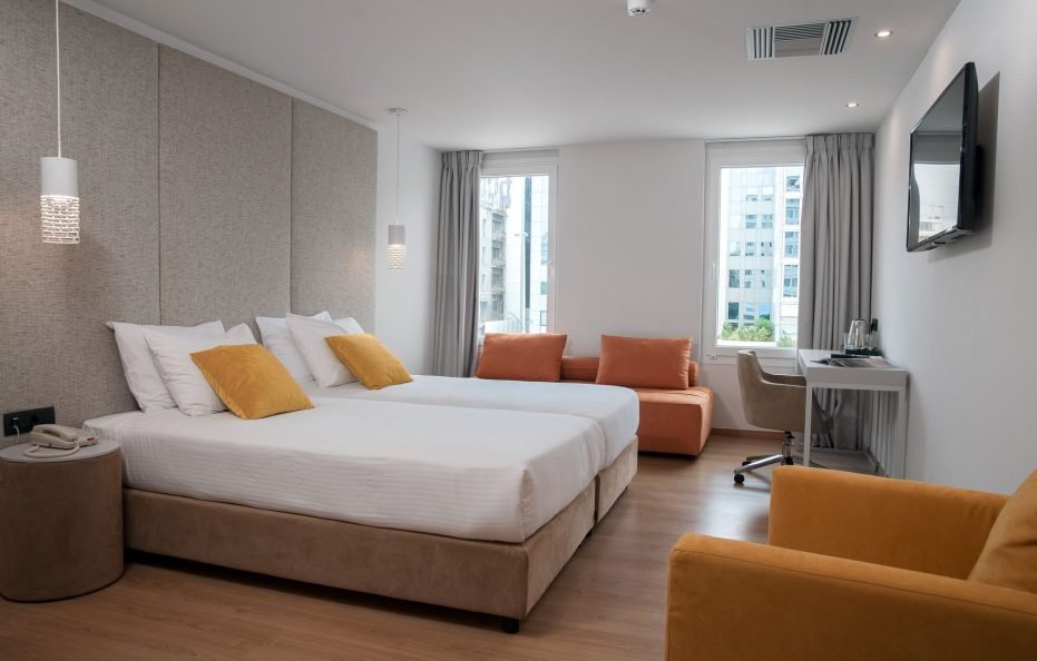 Deluxe Double or Twin Acropolis View Room
